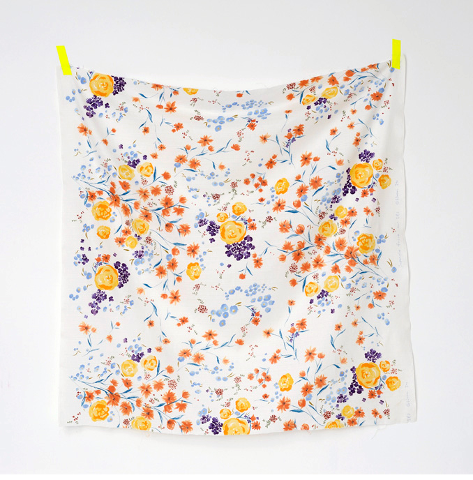 nani iro japanese fuccra summer solstice [beautiful floral fabrics, floral fabrics, fabric floral]