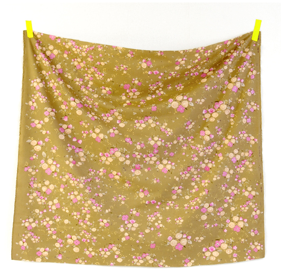 nani iro little letter gold [nani iro, nani iro little letter, little letter fabric]