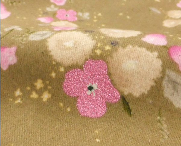 nani iro fabric 2012 little letter gold [floral fabrics, fabrics floral, beautiful floral fabric]