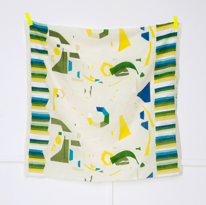 nani iro fabric wonder world clean [contemporary fabrics, unique fabrics, unusual fabric]