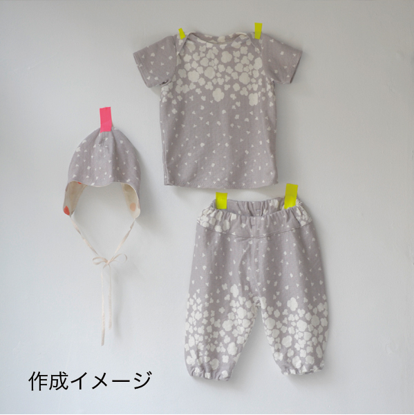 nani iro japan sewing pattern baby three piece set [sweet baby clothes, cute baby clothes, baby clothes patterns]