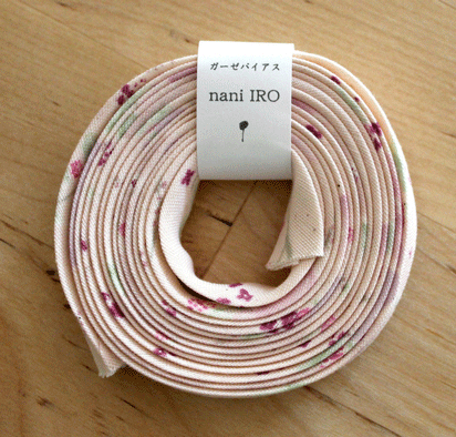 nani iro bias tapes little letter nina [bias tape, floral bias tapes, pretty bias tape]