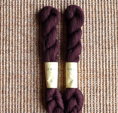 hida sashiko embroidery thread [sashiko thread, brown embroidery thread, brown sashiko thread]