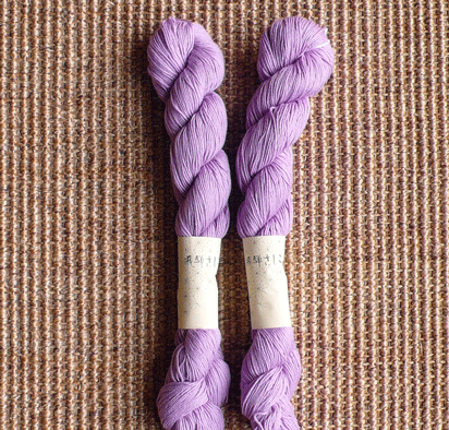 hida sashiko thread white [sashiko thread, pink embroidery thread, lilac sashiko thread]